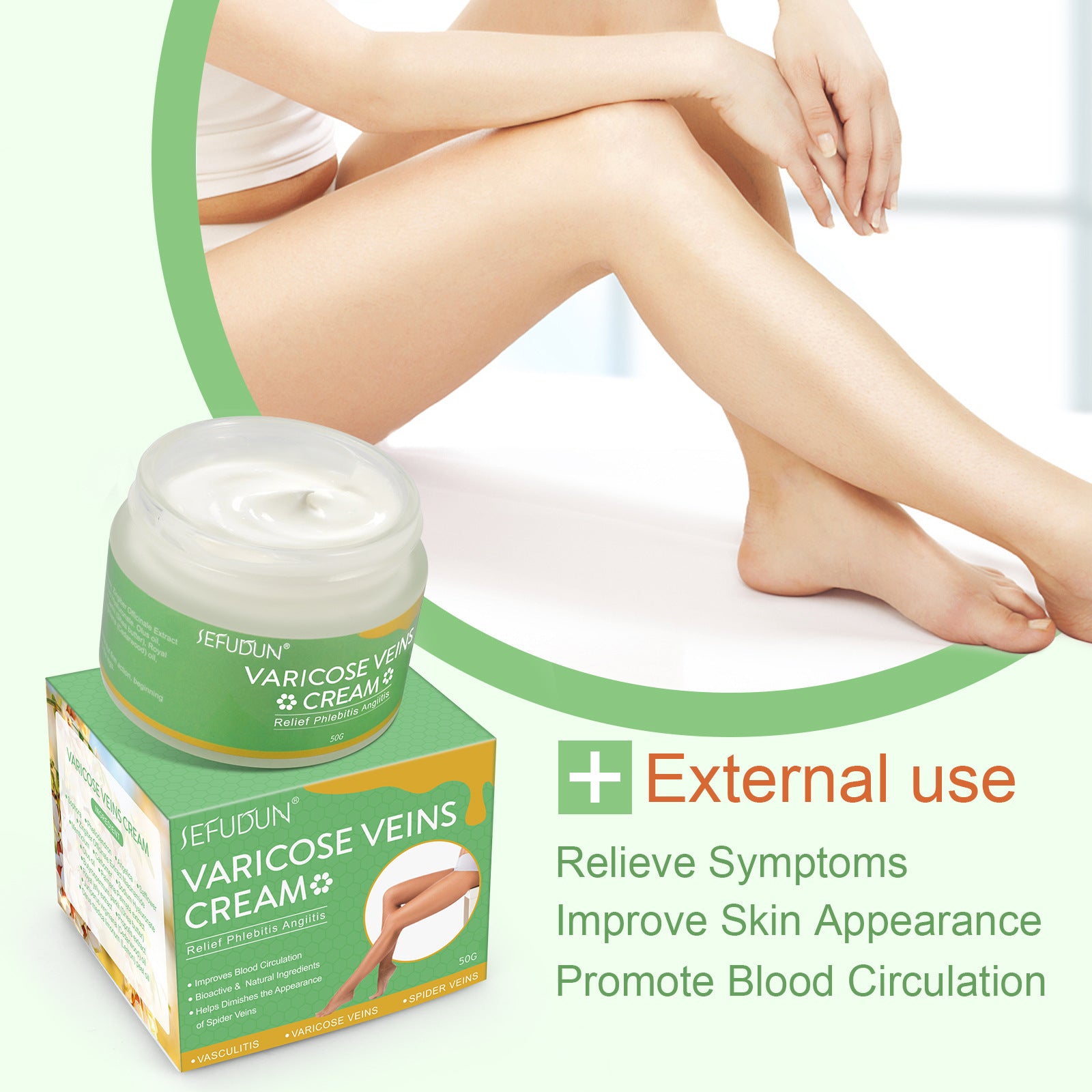Varicose Veins Massage Cream