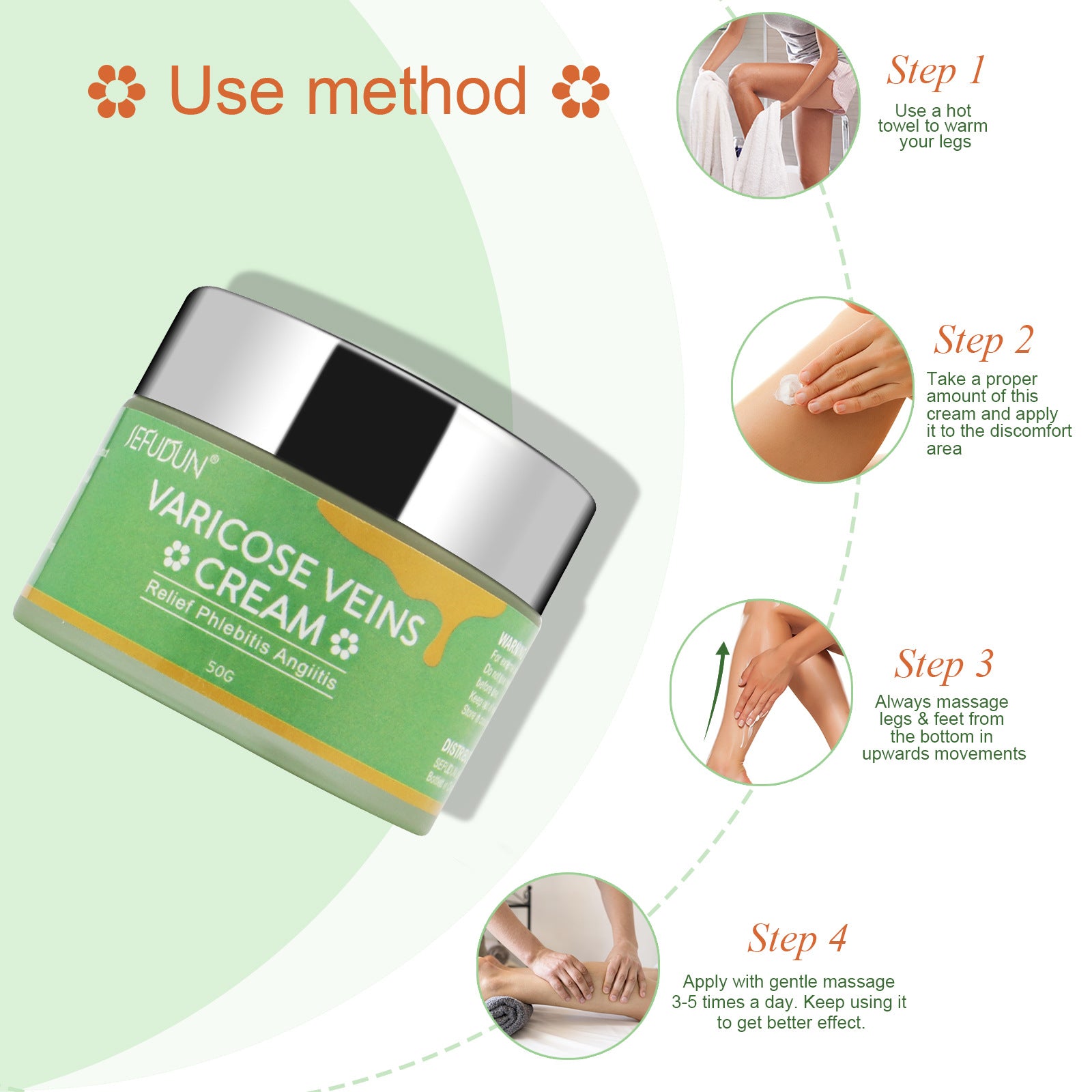 Varicose Veins Massage Cream