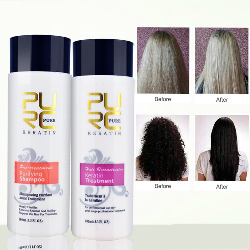 PURC Brazilian Keratin Straightening Set