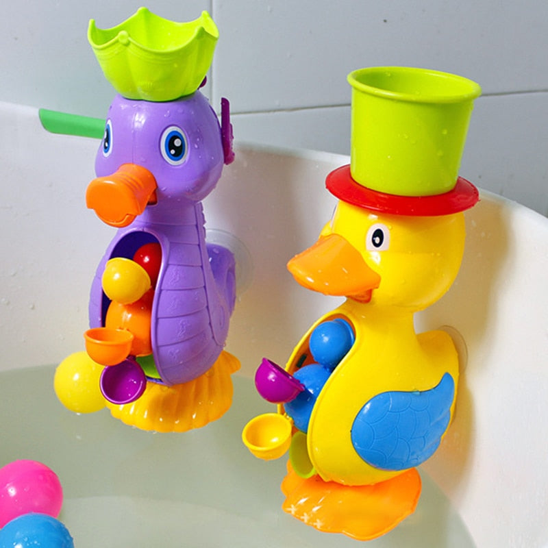 Bath toy: Duck Water Wheel