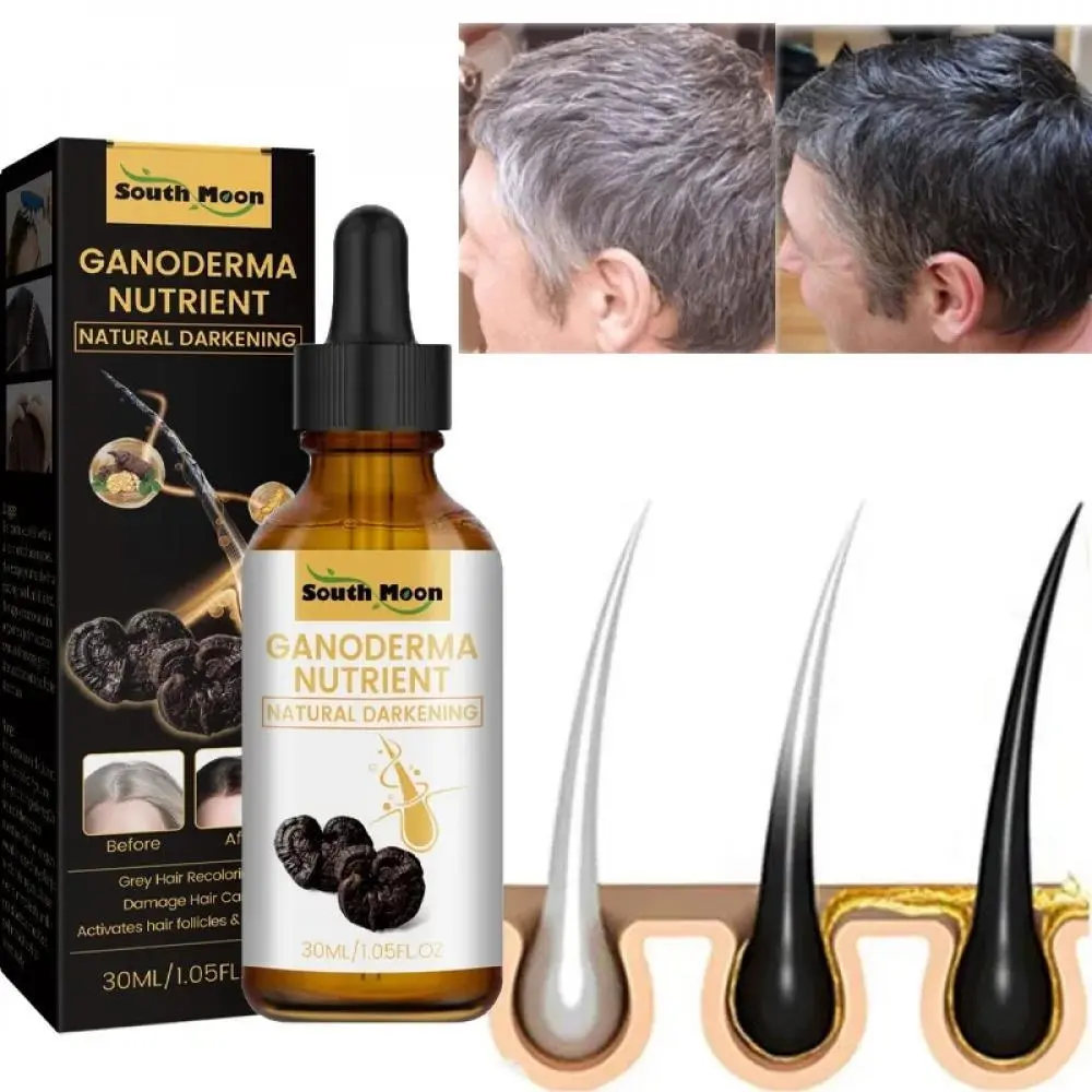 Black Ganoderma Revitalizing Hair Serum
