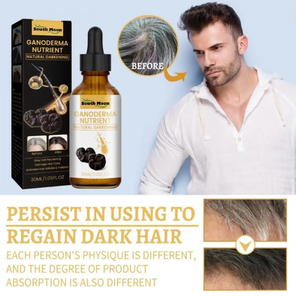 Black Ganoderma Revitalizing Hair Serum