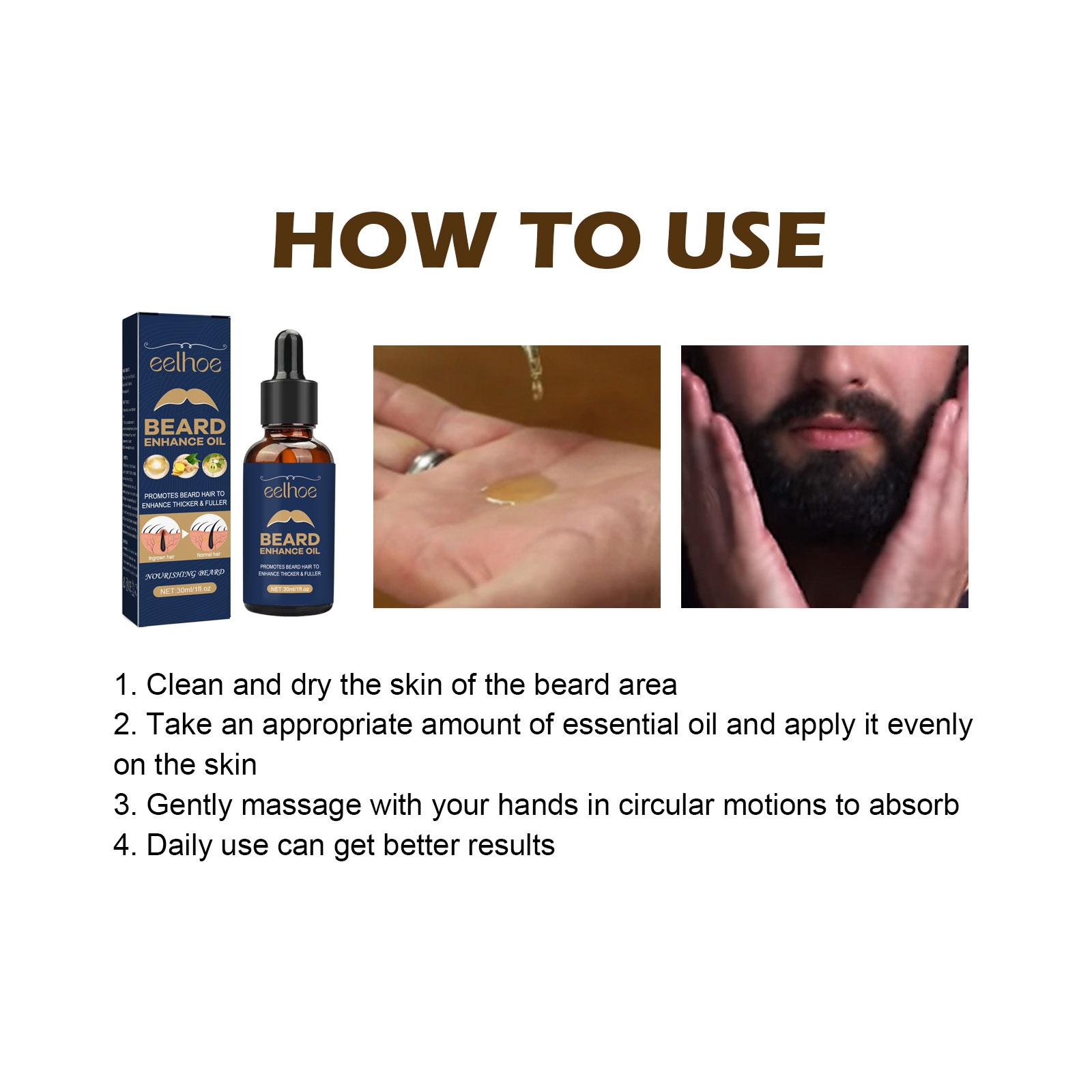 EELHOE Beard Care Oil - Strengthen And Nourish Beard