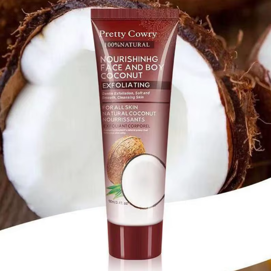 Tropical Blend: Cucumber, Coconut & Papaya Facial Scrub